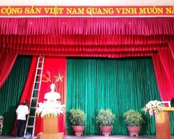 Phông rèm hội trường tại Hà Tĩnh mã PHT103